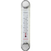 Kipp Oil Level Gauge, Style B, w/Thermometer, 151x27X19 mm, L1=127 mm, D=M12, Thermoplastic, (Qty:1), K0443.2127