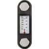 Kipp Oil Level Gauge, Style B, w/Thermometer, 156x31X24.5 mm, L1=127 mm, D=M10, Steel, (Qty:1), K0444.212710