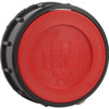 Kipp Vent Screw, Style A, w/o Air Filter, w/o DipDipstick, D1=G3/8, Thermoplastic Black, Red, (Qty:10), K0457.136038