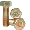 5/8"-18 x 2-1/4" L-9 Hex Head Cap Screw (Fine) Alloy Zinc-Yellow (USA) (25/Pkg.)