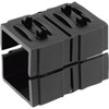 Kipp Reducer Bodys for Square Tubes,  A=20.5 mm, Thermoplastic, (Qty:10), K0491.13020