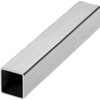 Kipp Square Tubes, D1=40±0.4 mm, L= 1000 mm, Steel, Electro Zinc-Plated, (Qty:1), K0493.4140.1000