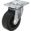 Kipp Swivel Caster, w/o Locking System, 160 mm, Rubber, Steel, (Qty:1), K1762.16050