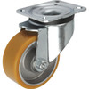 Kipp Swivel Caster, w/o Locking System, 200 mm, Polyurethane, Steel, (Qty:1), K1767.20050
