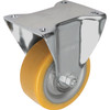 Kipp Fixed Caster, w/o Locking System, 125 mm, Polyurethane, Steel, (Qty:1), K1768.125501