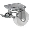 Kipp Swivel Caster, w/Stop Top, 200 mm, Polyamide, Steel, (Qty:1), K1771.200502