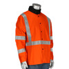 Ironcat Hi-Vis FR Treated 100% Cotton Sateen Jacket/Hi-Vis Orange/3X-Large #7060/3XL