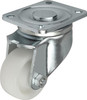 Kipp Swivel Caster, w/o Locking System, 75 mm, Polyamide, Steel, (Qty:1), K1772.07532