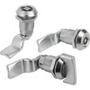 Kipp Compression Latches, Die Cast Zinc, H=32 mm, Wing Grip, (Qty:10), K0529.30321