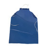 PIP Vinyl Apron-6 mil/Blue/35" x  50" (12/Case) #UUB-50