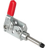 Kipp Toggle Clamps, w/o Mounting Bracket, Mini Push-Pull, Style A, Travel S=16 mm, Steel, (Qty:1), K0745.10050