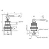 Kipp Eccentric Clamping Module, D1=M30X2, Form D, Steel, Black , Aluminum, (Qty:1), K0754.31301008