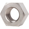 1"-8 A194 8M Finish Hex Nuts, 316 Stainless Steel (10/Pkg.)