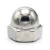 1/2"-13 Cap Nuts, 316 Stainless Steel (50/Pkg.)