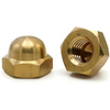 5/16"-24 NF Brass Cap Nuts (50/Pkg.)