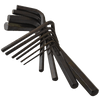 6 Key 4" Fold Up 5/32-3/8 Hex Key Sets Alloy 8650 (USA) (48/Bulk Pkg.)