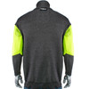 Kut Gard PreventWear ATA Blended Cut Resistant Pullover w/Hi-Vis Sleeves/Gray/X-Large #P191SP-PP1-TL-XL