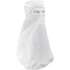 Uniform Technology Altessa Grid ISO 5 (Class 100) Cleanroom Hood with Built-In Face Mask - Pull Over/White/Small #CHPIN2-74WH-S