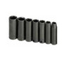 6 Piece, 1/2" Square Drive, 6 Point, Deep Set Power Impact Socket Set, Martin Sprocket #IS6KD