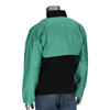 Ironcat FR Treated 100% Cotton Sateen Cape Sleeve/Green/Medium #7051/M