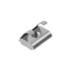 Kipp Slot Nuts, Twist-In, w/Spring, Type B, D=M5, B=14 mm, L=19 mm, Steel, (Qty:10), K1027.1005
