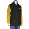 Ironcat Combination FR Cotton/Leather Cape Sleeve with Apron/Black/X-Small #8051/XS