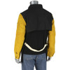 Ironcat Combination FR Cotton/Leather Cape Sleeve with Apron/Black/X-Small #8051/XS