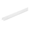 Kipp Cover and Adapter Profiles, Type I, H=9.1 mm, B=8 mm, Black, Polypropylene, (Qty:1), K1054.08120601