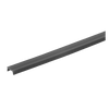 Kipp Cover Profiles, Type I, 8.8 Width, 3.8 Height, Black, PVC, (Qty:10), K1055.0811