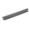 Kipp Slide Rails, Type I, 8.8 Width, 3.8 Height, Black, PVC, (Qty:1), K1056.08321