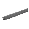Kipp Slide Rails, Type I, 8.8 Width, 3.8 Height, Black, PVC, (Qty:1), K1056.08321