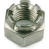 #10-32 NF Castle Nuts, 18-8 Stainless Steel (25/Pkg.)