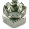 1/2"-20 NF Castle Nuts, 18-8 Stainless Steel (10/Pkg.)