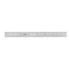 Kipp Linear Scales, Self-Adhesive, Size 20X15x1 Inch, Horizontal, Stainless Steel, (Qty:1), K0759.0002L01XA01.005