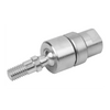 Kipp Axial Joints for Tractive Forces Adjustable, Lockable, Style A, M12, Steel, (Qty. 1), K1936.1612