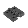 Kipp Hinges w/Fastening Holes, 96X96 mm, Thermoplastic Black, Steel, (Qty. 1), K1004.008483232