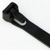 6" UV Black Releasable Cable Ties 50 lb. (100 Bag, 50 Bags) #CTRG6-50COW