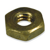 9/16"-12 Heavy Hex Jam Nuts, Brass (25/Pkg.)