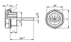 Kipp Screw Plug, w/Dipstick, w/Vent, G3/4, Style B, Steel, Polyamide, (Qty:10), K1101.234034