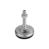 Kipp Leveling Feet, w/Hexagon Socket, Style C, M30X150, D=120 mm, L=150 mm, Stainless Steel, (Qty. 1), K0739.3212030X150