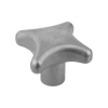 Kipp Palm Grips, D=M12, Similar to DIN6335, Style E, Blind Tapped Hole, Stainless Steel, (Qty. 1), K0146.5063123