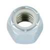 M2.5-0.45 DIN 985 Nylon Insert Locknuts, A2 Stainless Steel (2,500/Pkg.) #4NNEA22.5C-D985