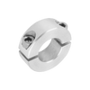 Kipp Shaft Collar, Two Piece, D1=16 mm, Aluminum, Bright (Qty. 1), K0612.01603