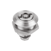 Kipp Quarter Turn Lock, Slot, Stainless Steel, Bright, (Qty:1), K1106.20186