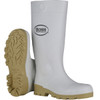 Boss Footwear 16" White PVC Steel Toe Boot, Size 11, #382-910/11