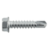 DeWalt 1/4"-14 x 1" Drilit Self-Drilling Screws, 5/8" Hex Washer Head, #3 Point, Zinc #DFSEDB947 (2000/Bulk Pkg.)