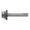 DeWalt #10-16 x 3/4" Drilit Self-Drilling Screws w/ Bonded Sealing Washers, 5/16" Hex Head, #3 Point, Zinc (1000/Bulk Pkg.)