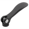 Kipp Cam Levers, w/Internal Thread, Plastic Thrust Washer, D=M5, Stainless Steel, Powder Coat, (Qty. 1), K2120.0511405