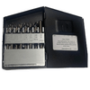 VT-21 Vortex-Point Mechanic Length, 3-Flat on Shank 21-Piece Set, Type 175-VT, Norseman Drill #22883