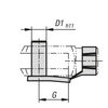 Kipp Snap-In Pins for Clevis, DIN 71752, Steel, (Qty. 10), K1139.0408